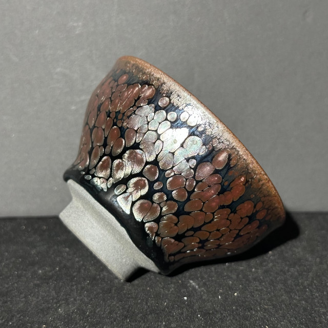 紫金油滴｜90cc 燈芯束口盞